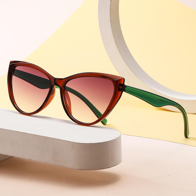 2026 New Cat Eye Sunglasses For Women Small Face Korean Style Anti UV Anti Blue Light Luxury Fashion Sun Glasses Outdoor Driving Shades