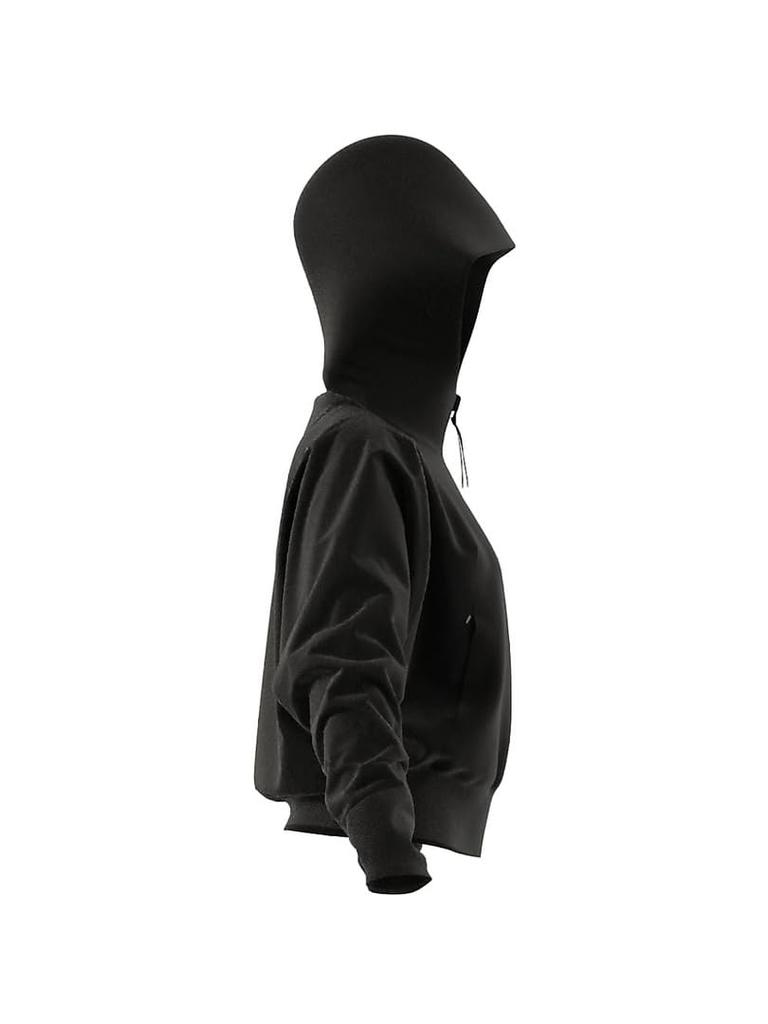 Adidas IKU99 Black Size Women's Z.N.E. Full-Zip Hoodie, (IN5128), J/M