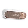Portable Bluetooth-compatible Loudspeaker Sound Box Subwoofer Mini Home Theater Player Wireless Charging Adapter Digital Clock Alarm