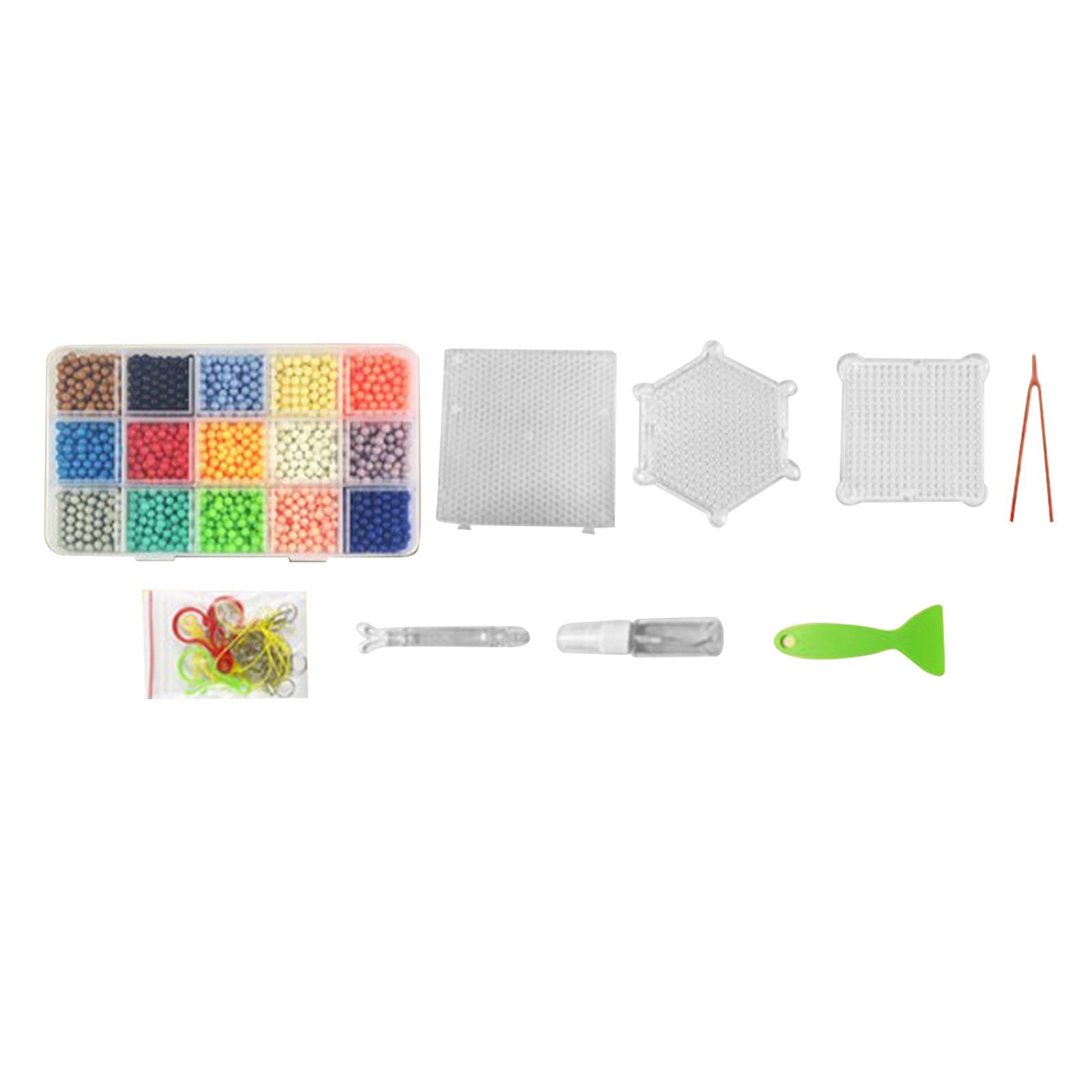 

Набор водных бусин для склеивания Образовательный 15 цветов 1500 шт. DIY Пазл Водные бусины для склеивания для детей