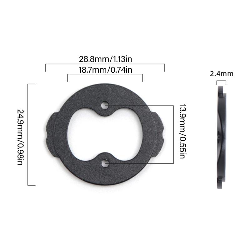 Durability Thick Aluminum Replacement Ear Bike Computer Mount Repair Tool for Cycling Computers Protecting