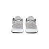 Jordan Air Jordan 1 Abrasion Resistant Low Top Vintage Basketball Shoes Men's Smoke Gray 553558-044(Team701-F)