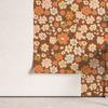 Flowers Bedroom Living Room Background Beautify Decorative Wall Cloth Wallpaper Self-adhesive