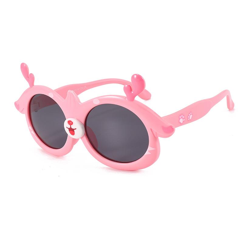 

Cartoon Childrens Design Polarized Sunglasses Summer Outdoor Protection Uv Pink