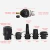 Air Valve Adaptor with Air Valve Nozzles For SUP Board Inflatable Pump Adapter Paddle Boat Kayak Air Valve Pump Connector Combo