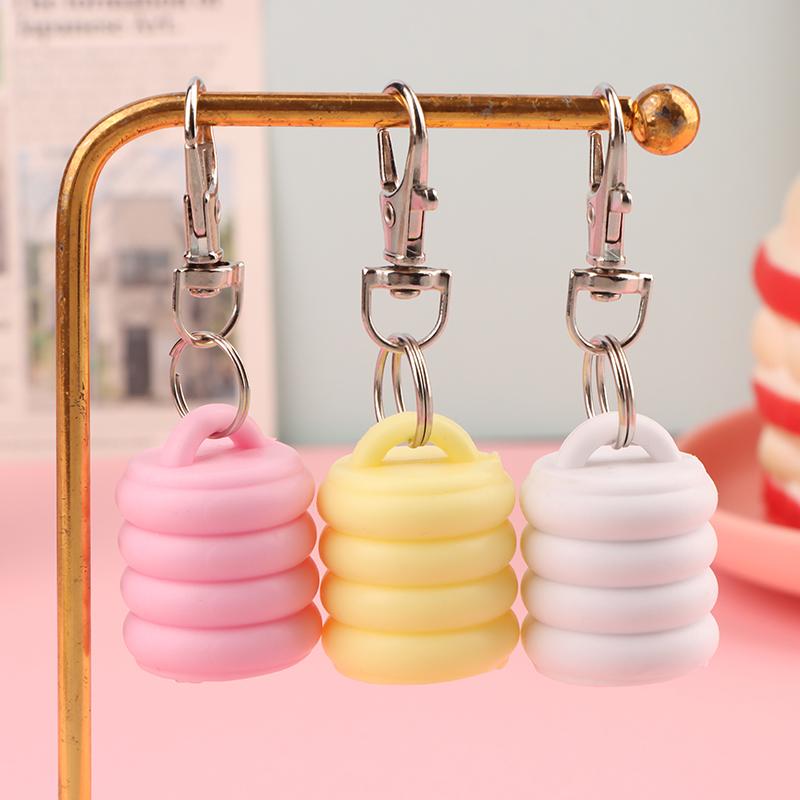 1/3 Pcs Silicone Lip Gloss Keychain Caps For Women Travel Convenient Beauty Product Accessories Travel Makeup Tool Accessory