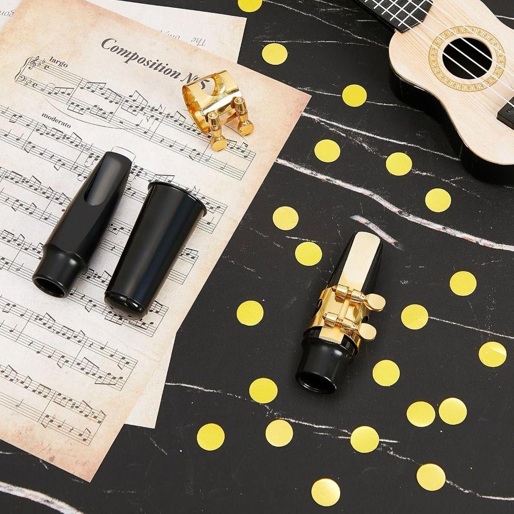 DIY Alto Sax Mouthpiece Kit Instrument Supplies Alto Sax Ligature Saxophone Mouthpiece