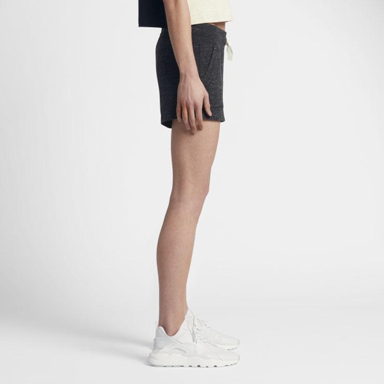 Nike Sportswear Vintage Knit Breathable Shorts Women Shorts Black 883734-010