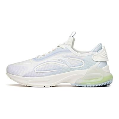Running Series Elastic Gel Technology Low Top Running Shoes Women Running Shoes White Purple Blue 122125518-2