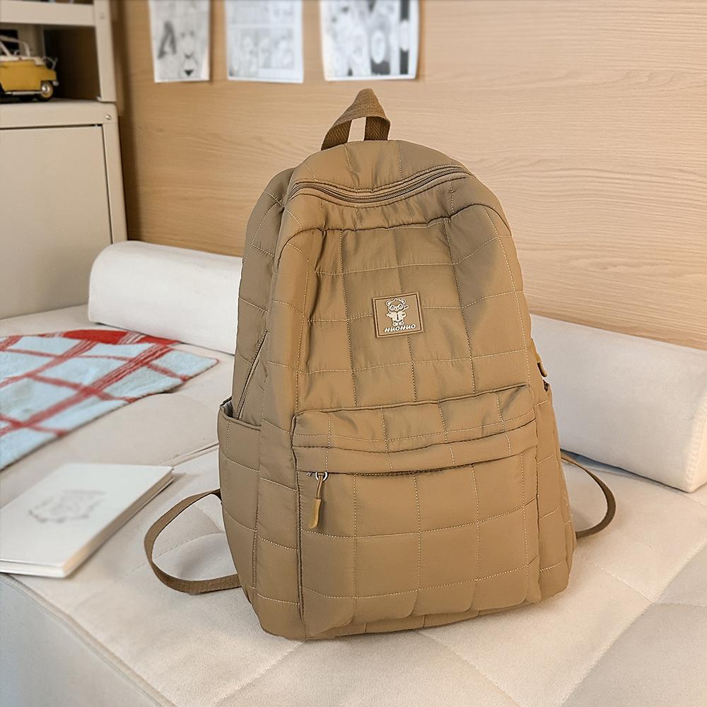 Solid Color New Japanese Retro Backpack, Versatile, Lightweight and Casual Commuting Backpack, Backpack, Computer Backpack