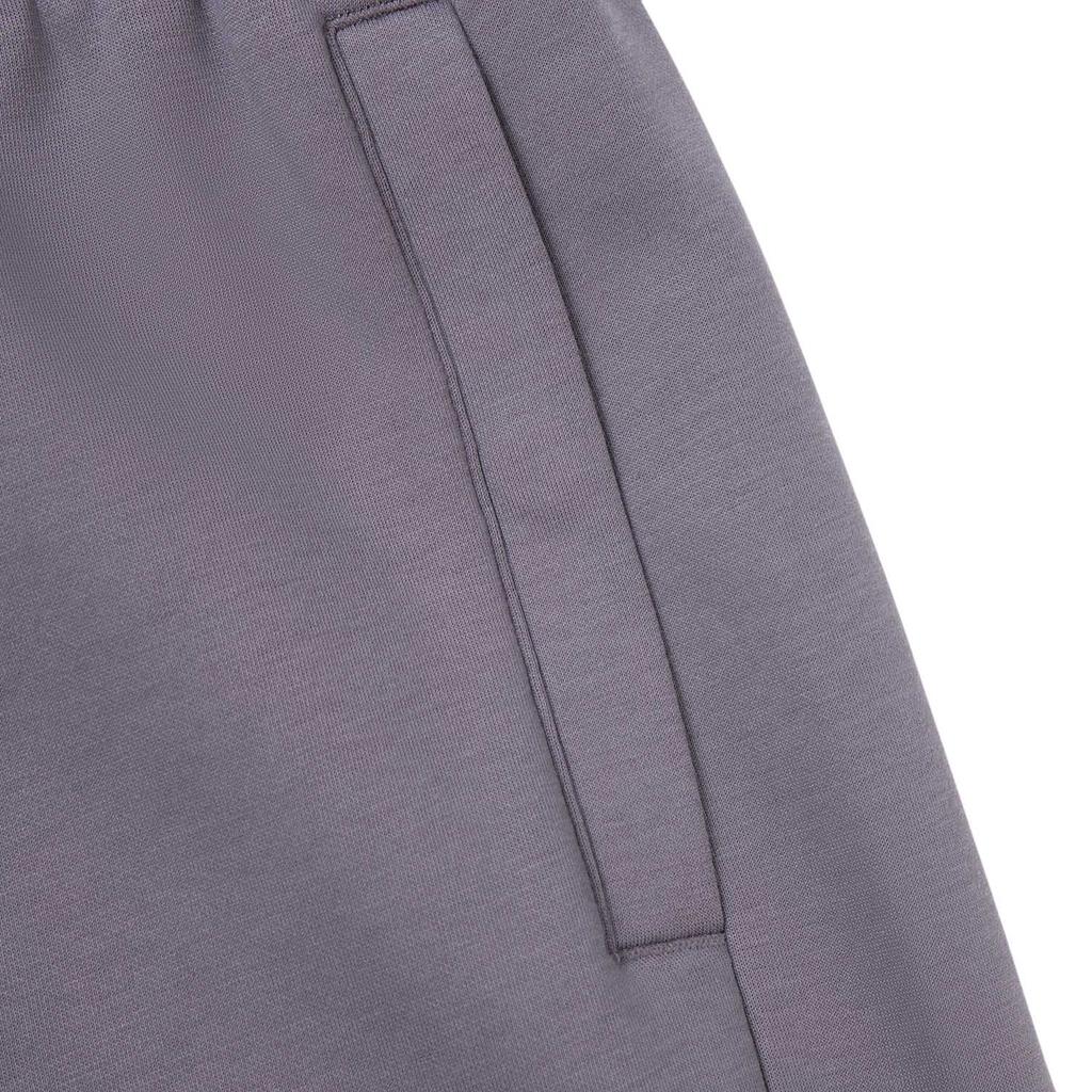 Li Ning Wade Series Loose Simple Fleece Mid Waist Letter Versatile Sports Sweatpants Men bottoms AKLV691-1