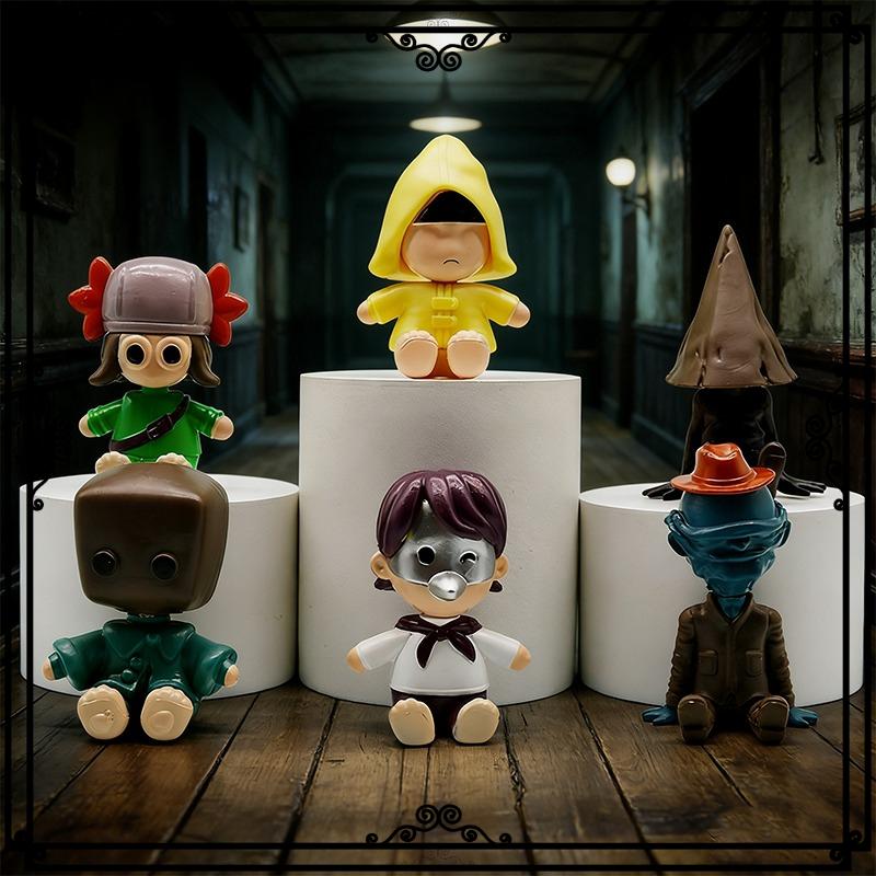 Popular New Product: Mini Sitting Little Nightmare Season 3 Figurine Game Model Trendy Toy Merchandise Table Decoration Gift