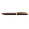 Sheaffer 100 9370 Glossy Coffee Brown Ballpoint Pen with PVD WP33791 Gold-Tone Trim,