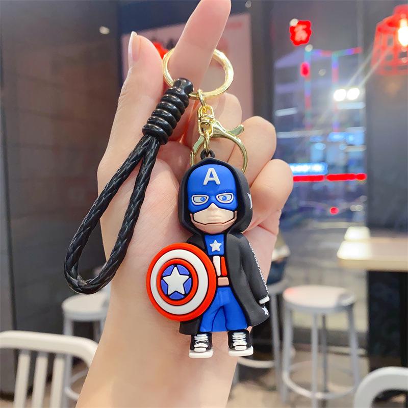 Cartoon Avengers Superheroes Keychain Pendant Gift