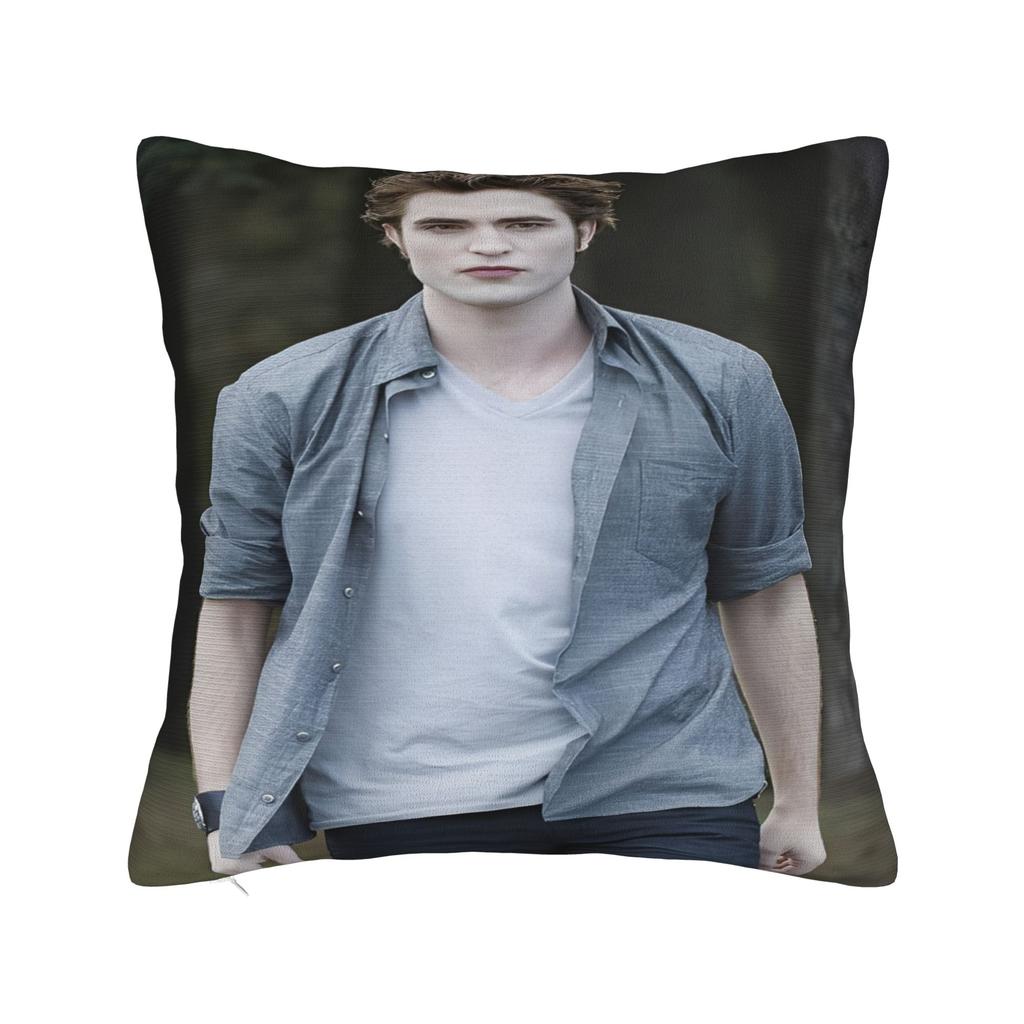 Edward Cullen Homage Twilight Printing Pillowcases Cushion Cover Throw Pillow Cover Y2K Home Decorations Square Multi-Size