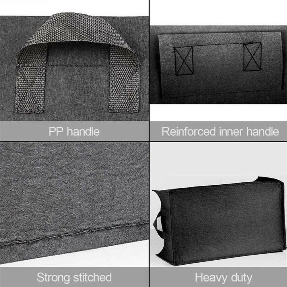 Handles Pocket Pouch Garden Bed Planter Planting Bag Grow Bag