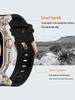 Compatible Silicone Explorer Band for Apple Watch Series 8, 9, and Ultra Models