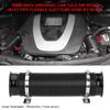 76mm 3inch Universal Car Cold Air Intake Inlet Pipe Flexible Duct Tube Hose Kit Black