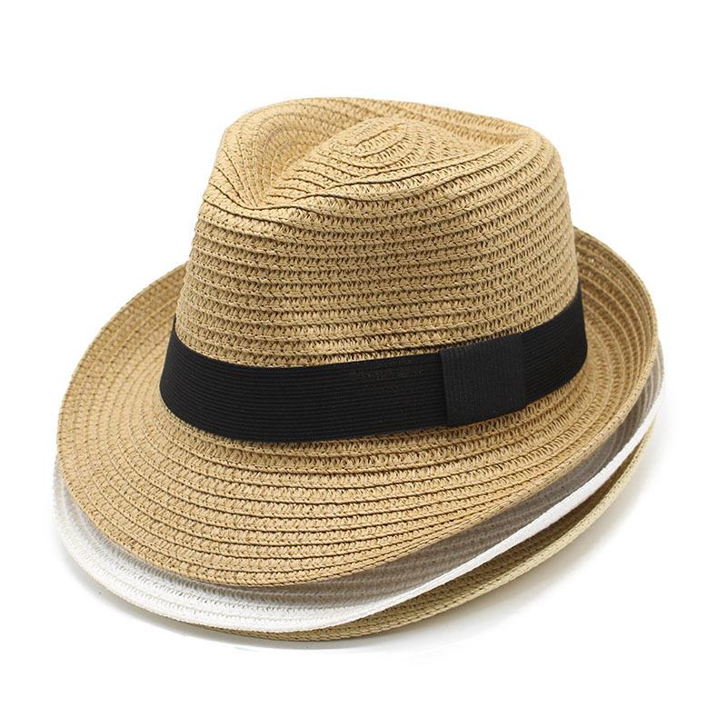 Panama Straw Hat, Men'S And Women'S Top Hats, Summer Shade, Beach Brim Sun Hats