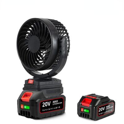 21V Blower Wireless Rechargeable Fan Outdoor Lithium Battery Electric Fan Small Portable Desktop Camping Fan