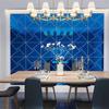 NEW 3D Square Wall Mirror Stickers Acrylic Self-Adhesive DIY Decal for TV Background Living Room Art Modern Home Decor