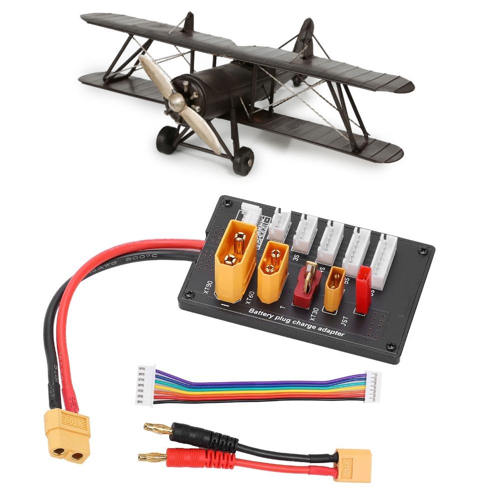 XT30 XT60 XT90 JST T Connector Parallel Charging Board 2S‑6S 5 in 1 Design Lipo Battery Charger