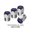 LLKF5 Car Wheel Tackie Valve Dust Cover Tire Accessories For Ford Fiesta Ranger Mondeo Escape Ecosport Fusion Explorer