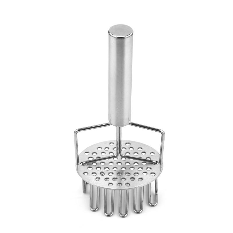 Stainless Steel Multifunctional Double-Layer Potato Masher Kitchen Gadget