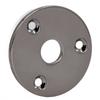 2PCS Black/Gold/Silver Output Jack Cover Chrome Metal Curved Bottom Jack Plate  For Guitar Bass
