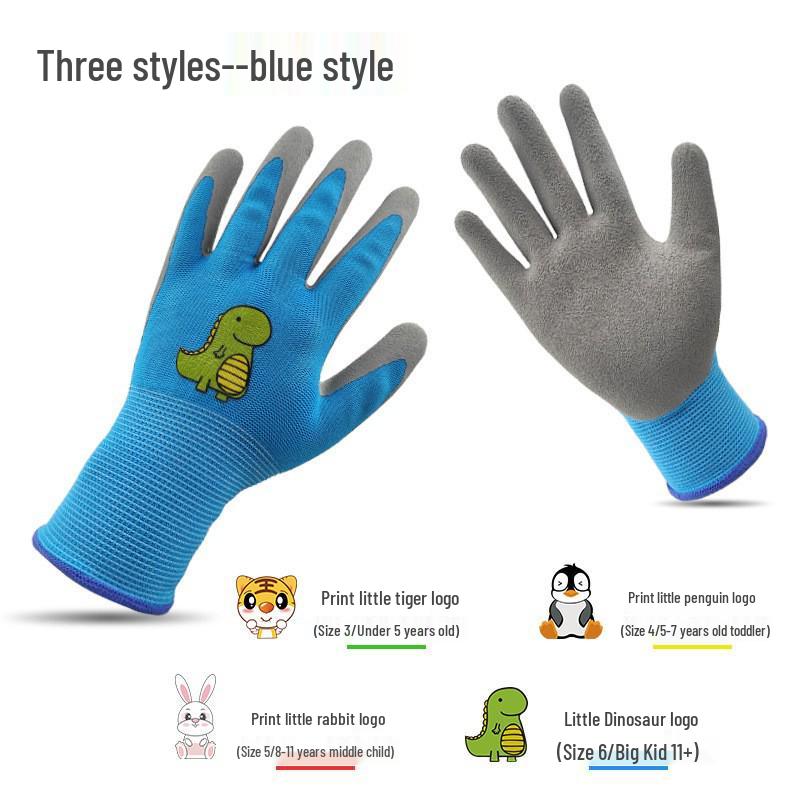 Tear-Resistant Cowhide Anti-Scratch and Bite Gloves for Pet Handling and Grooming