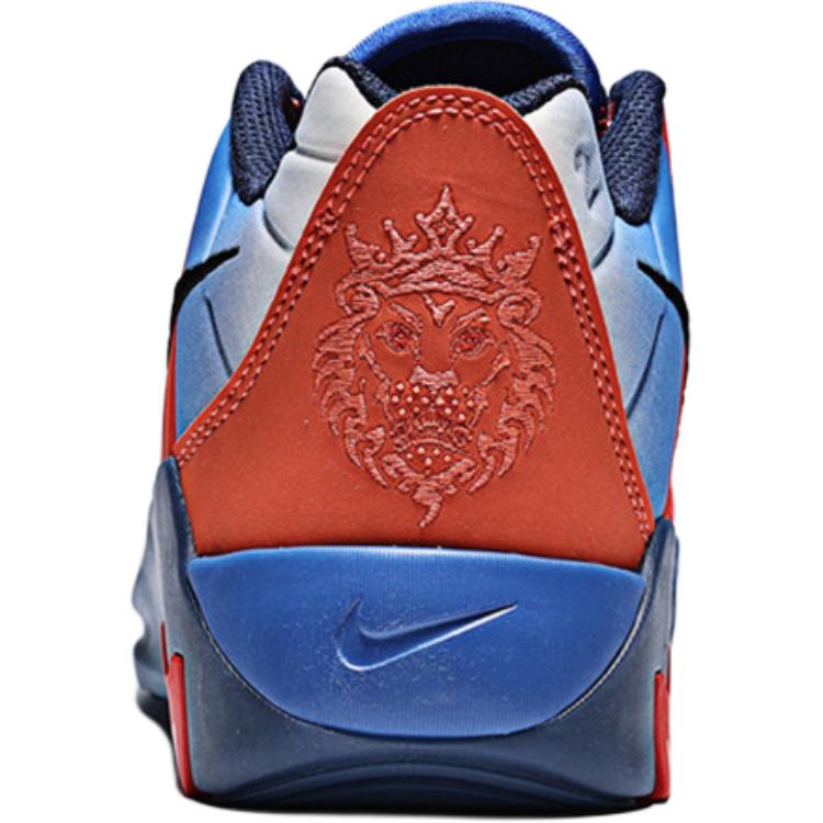 Nike Lebron Witness 9 GS Pikantní červená Modrá Křišťálová Půlnoční modrá Metalická stříbrná Dětské tenisky II6104600