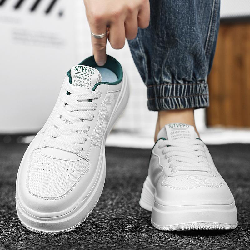 Herrenschuhe Halbslipper Board-Schuhe 2025 Frühling neue Internet-Berühmtheiten beliebt vielseitig Trend Herren Sport- und Freizeitschuhe Tide