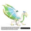 Ancient Mythical Animal Monster Ice Dragon Model With Movable Mouth For Kids Educational Playroom Decor