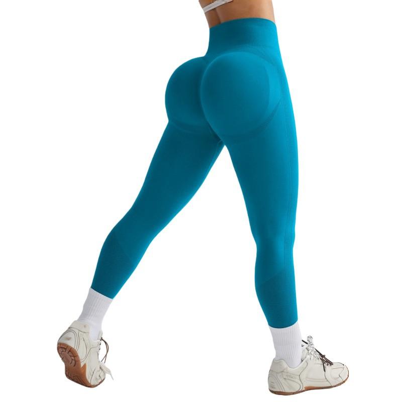 High Waist Seamless Yoga Pants Women With Butt-Lifting Design Quick Dry Stretch Leggings Running Gym Fitness