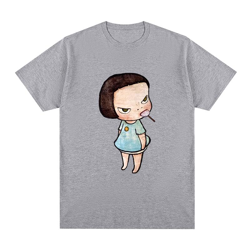 Yoshitomo Nara Eat Funny T-shirt Cotton Men T Shirt New TEE TSHIRT Womens Tops