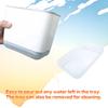 Dish Brush Holder with Removable Tray | Sink Organizer for Sponge Scrubber & Utensils | Countertop Drying Rack