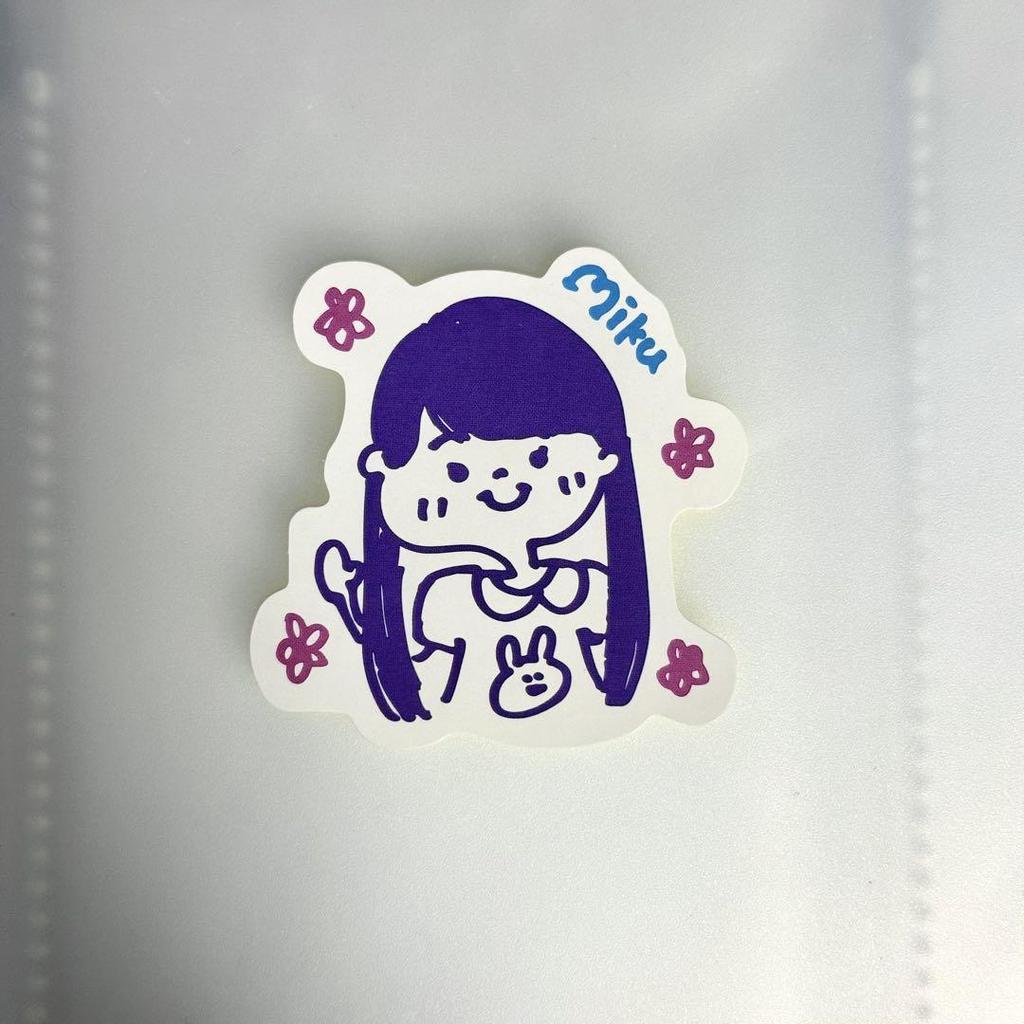 [USED] Ichinose Misora NOGICAFE2025 Portrait Sticker