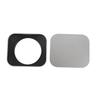 Camera Lens Hood Aluminium Alloy Accurate CNC Fine Processing Lens Hood Shade Protector with Cap