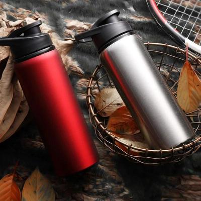 700ML Sticlă de Apă Sportivă din Aluminiu pentru Exterior Cadou Publicitar Cană Turism Alpinism Aluminiu Cană cu Gură Dreaptă Camping 2024