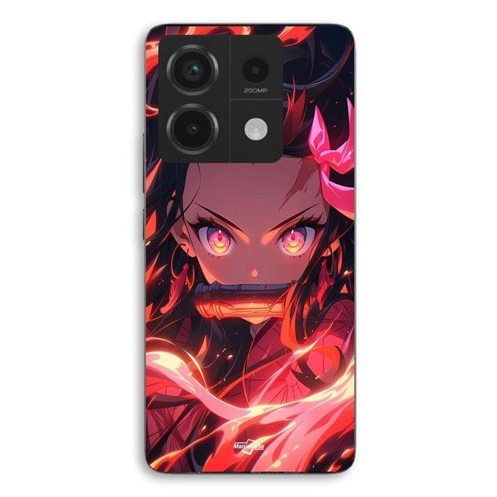 Coque Pour Xiaomi Redmi Note 13 Pro 5g Demon Slayer Nezuko Kamado Manga anime Maniacase