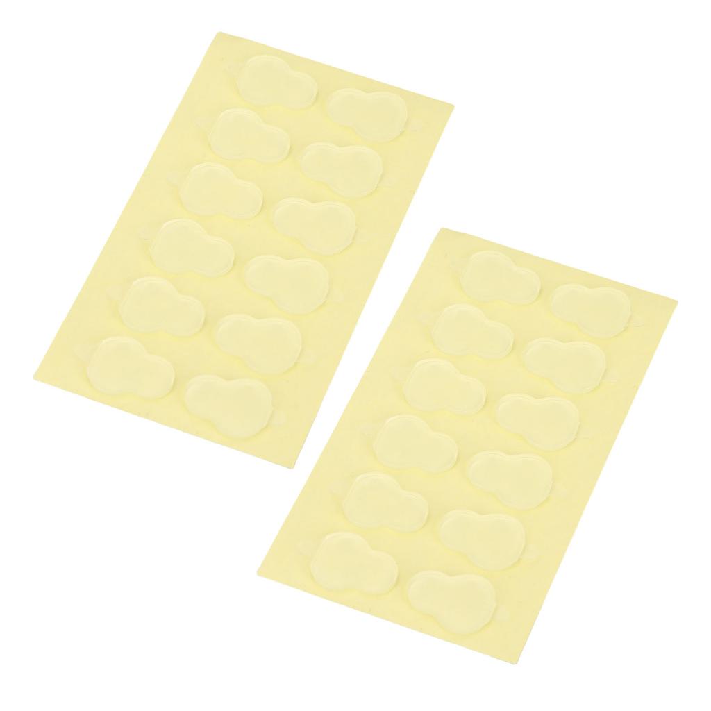 240 st Docka Klar Tejp 18x14x1,5mm Vattentät Avtagbar Klibbig Dubbelsidig Självhäftande Pad