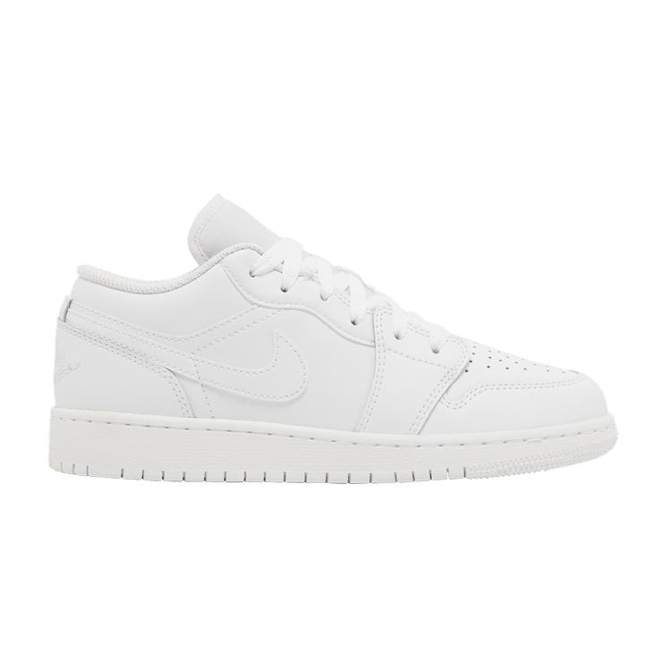 Air Jordan 1 Low GS Triple White 2023 37.5