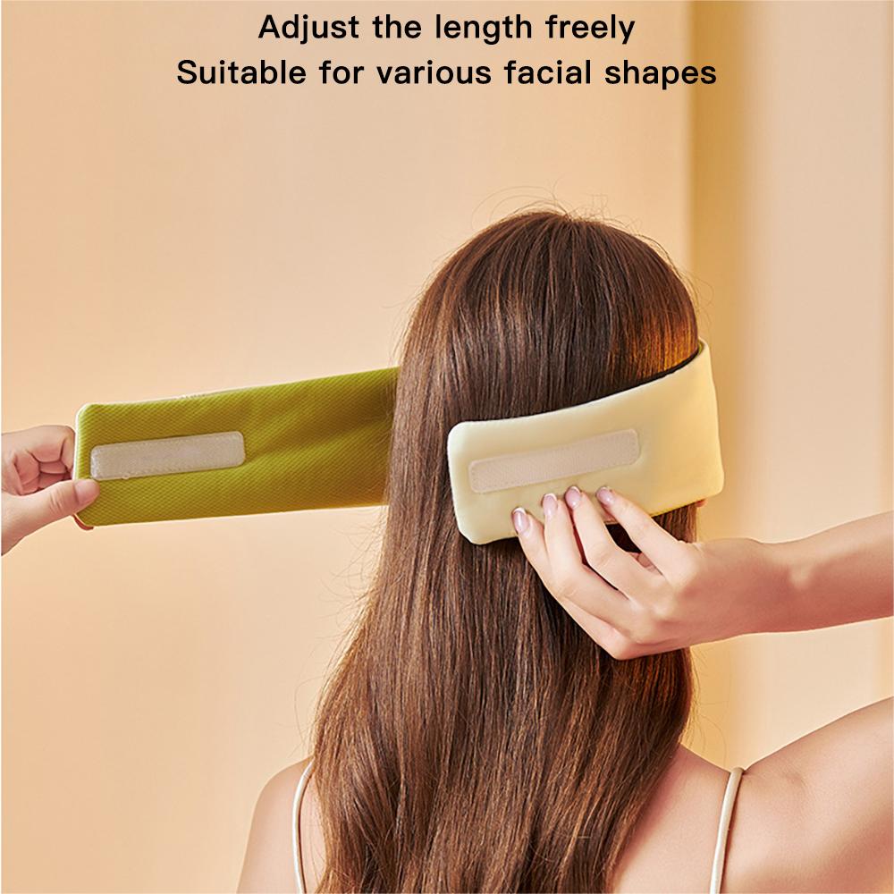 Schlaf-Augenmaske, heller Schatten, warm, kühl, Dual-Sense-Raumkapsel, Augenmaske, schalldichte Ohrmaske, Schlafmaske, verstellbares Nickerchen auf Reisen