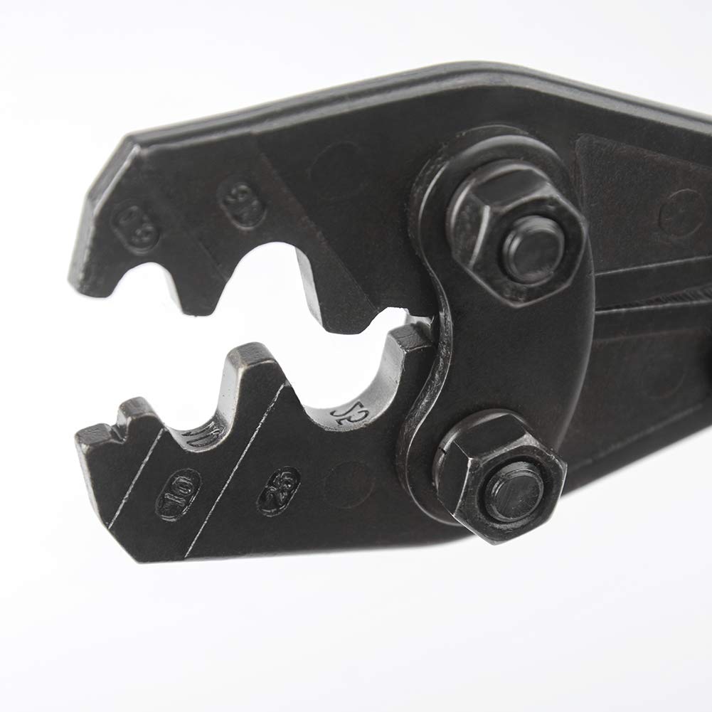 IWISS HS-22 Crimp Tool for Bare Crimp Terminals and Sleeves, General Purpose Type, Compatible with 5.5-22.0 sq.