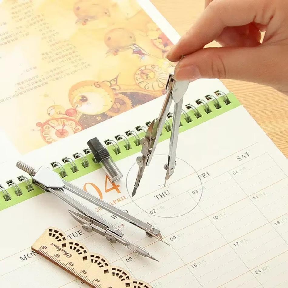 1 Pcs Design of Engineering and Technical Drawing Instruments for Metal Compass Set Exam Mechanical Drawing Tools