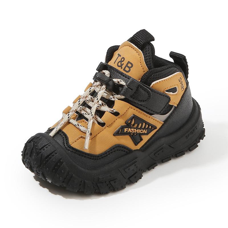 Children's sports shoes 2025 spring and autumn new boys' dad shoes mountaineering girls' running shoes soft-soled baby casual shoes
