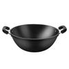 Yoshi Taku 36cm Pre-Seasoned Iron Wok with Lid and Steamer
