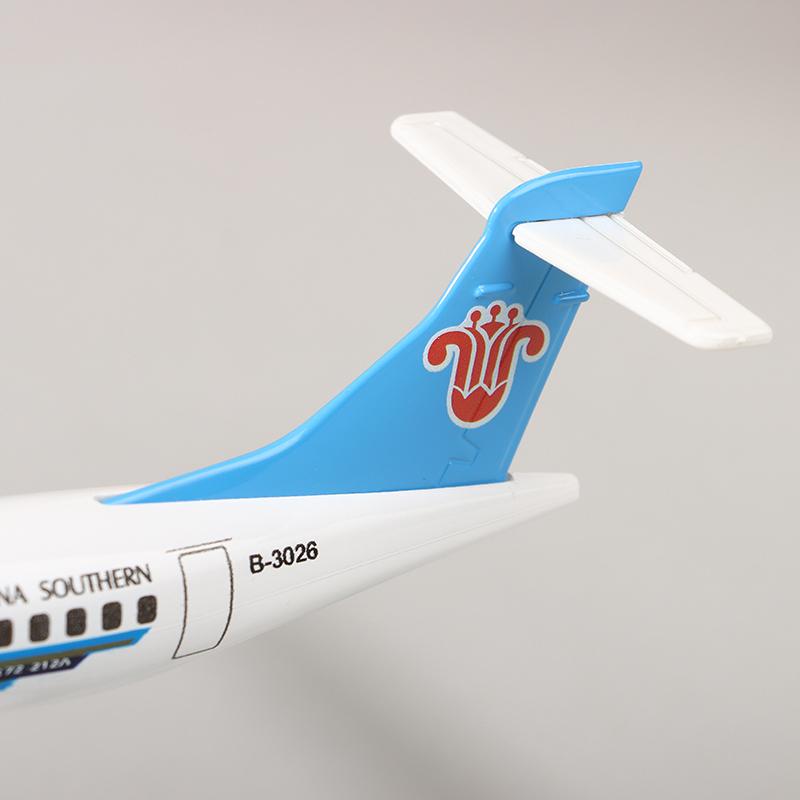 20Cm 1:200 Scale Diecast Metal Planes Southern Airlines Atr Airlines With Landing Gear Plane Model Alloy Airplane Aircraft Model