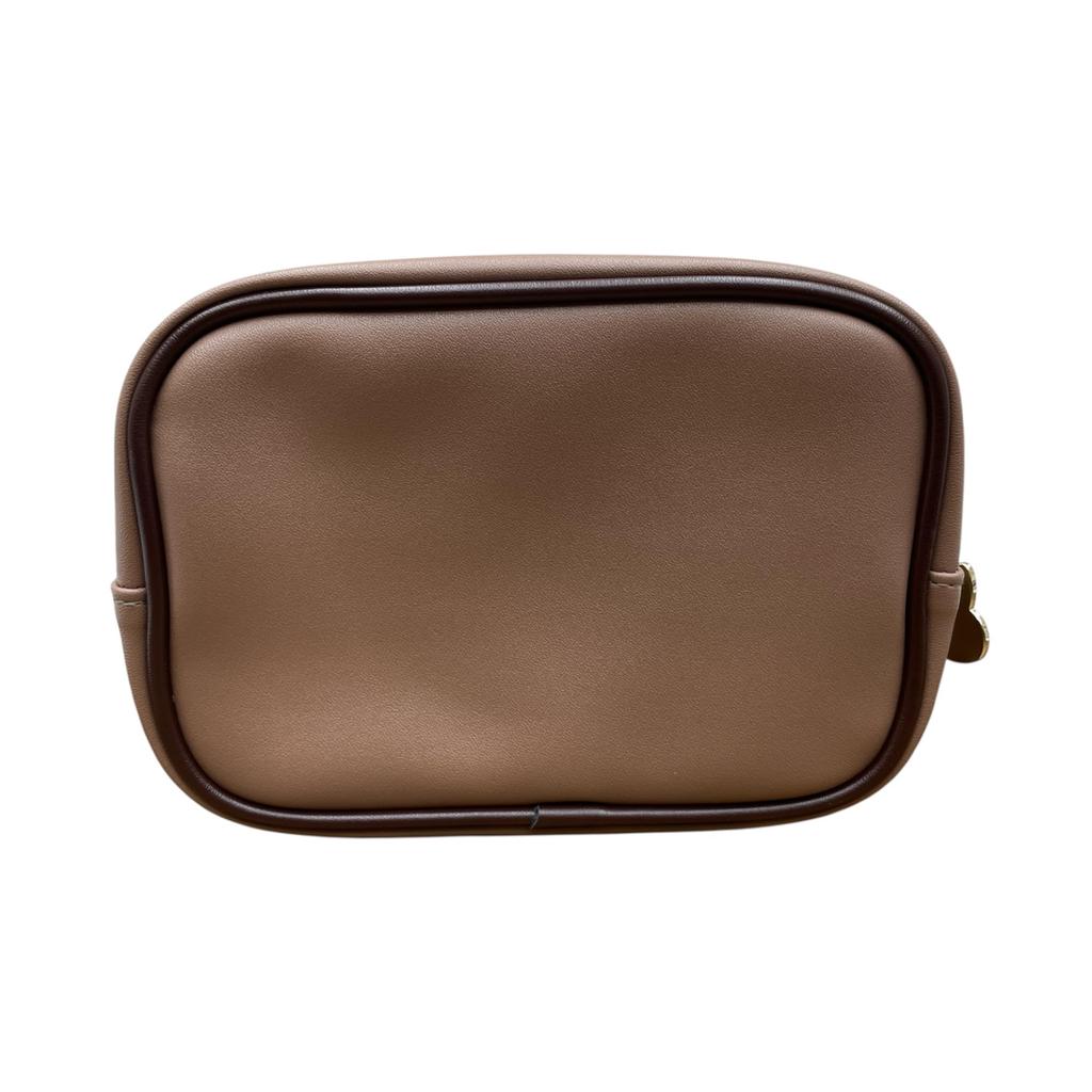 Marimo Craft Miffy Dolce Series Box W170 x H120 x D45mm Pouch, Brown, Approx. (DBM-3064)