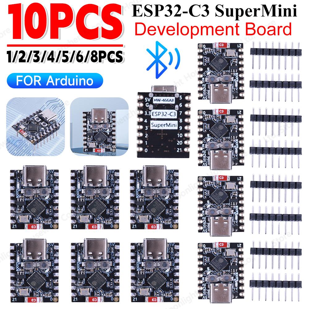 1-10PCS ESP32 C3 SuperMini WiFi Bluetooth-Compatible Board SuperMini Development Board Development Board CORE Board for Arduino